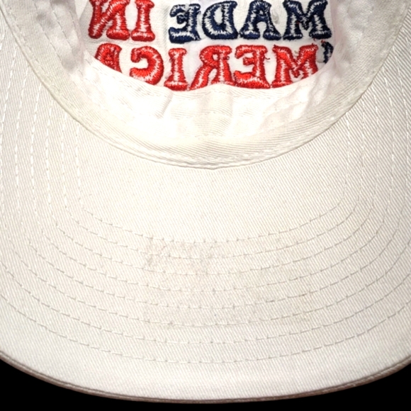 Made in 'Merica Red White & Blue Embroidered Adjustable Baseball Cap Hat🇺🇸 - Picture 6 of 10